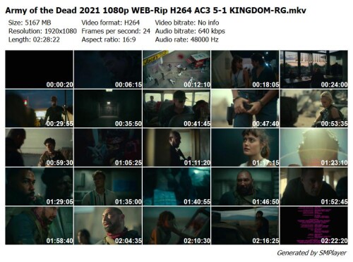 Army of the Dead 2021 1080p WEB Rip H264 AC3 5 1 KINGDOM RG preview