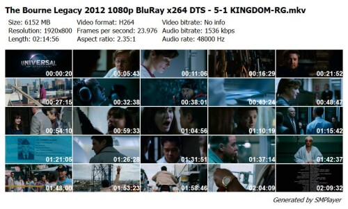 The Bourne Legacy 2012 1080p BluRay x264 DTS 5 1 KINGDOM RG preview