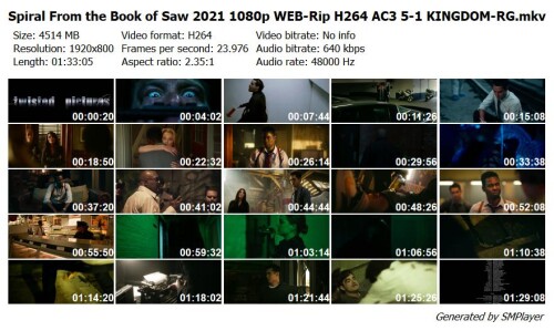 Spiral From the Book of Saw 2021 1080p WEB Rip H264 AC3 5 1 KINGDOM RG preview