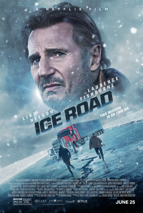 The Ice Road (2021) 720p AMZN WEB-DL 950MB - ItsMyRip