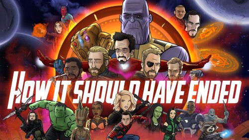 How Avengers Infinity War Should Have Ended Animated Parody
