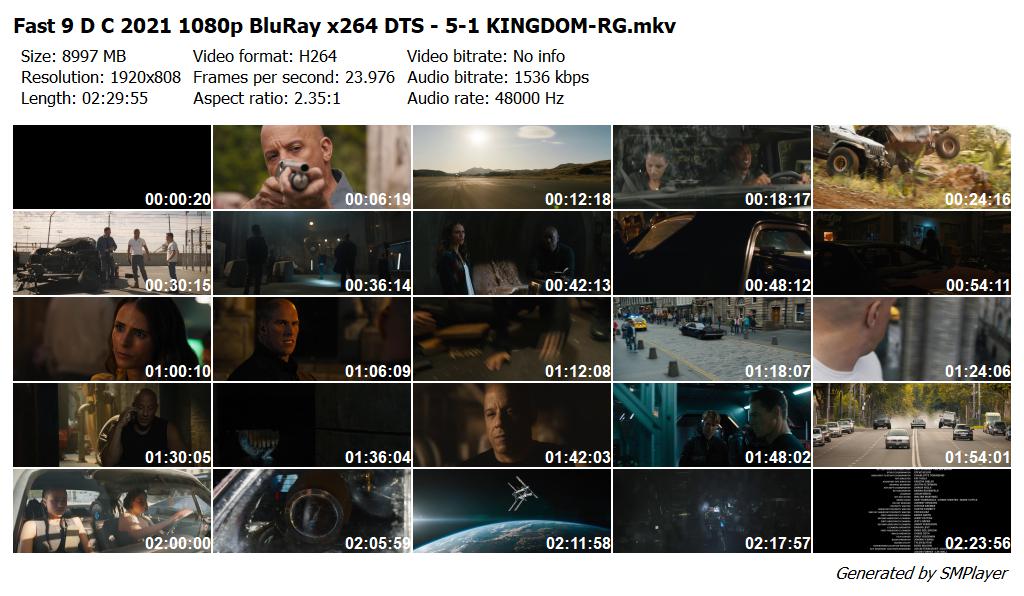 Fast 9 D C 2021 1080p BluRay x264 DTS 5 1 KINGDOM RG