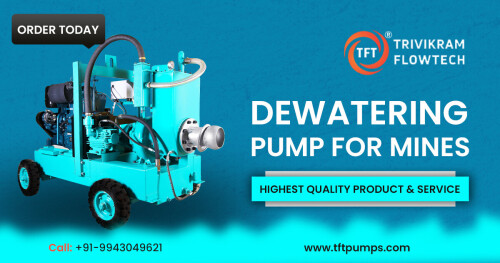 Buy mine dewatering pumps at affordable price. The perfect solution for increasing the operational life of your equipment. 24/7 service of your pumps in the field or at our service center's.

Call us at +91-9943049621

https://tftpumps.com/