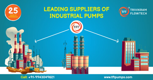 Are you looking for industrial pump suppliers in India. Please contact us! Tftpumps offer a wide range of industrial pumps. Delivery consistency & reliability.

Call at +91-9943049621

https://tftpumps.com