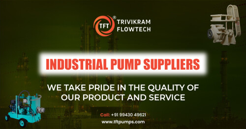 TFT pumps with the longest lifetime on the market can be customized for your needs. We take pride in the quality of our workmanship and service.

Call For a Quote Today. +91-9943049621, +91-9597438001

https://tftpumps.com