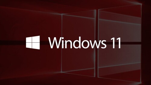 Black Windows 11 Concept