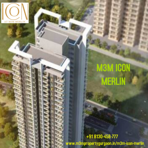 Best Residential Apartments In Gurgaon, M3M ICON MERLIN Gurgaon