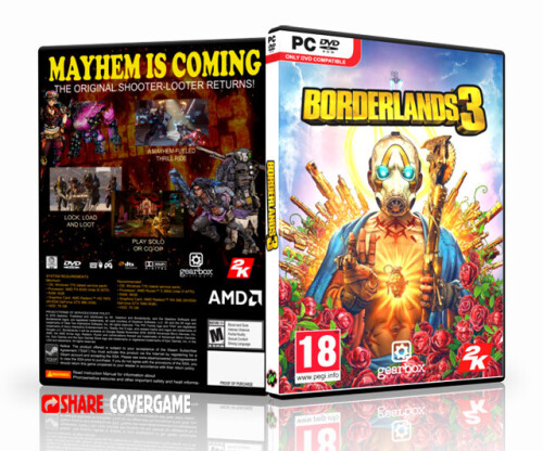 Borderlands 3 Box Cover