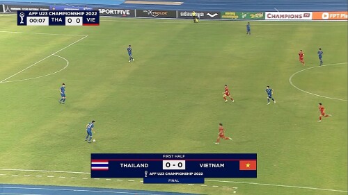 AFF U23 Championship 2022 Final Thailand v Vietnam FEED.ts 20220227 154918.270