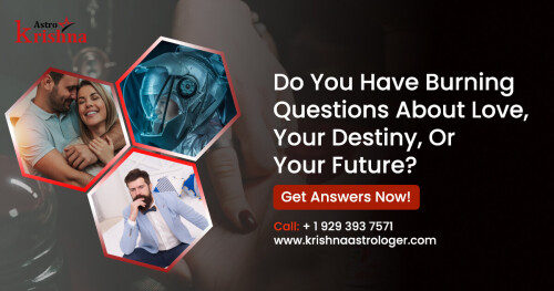 Do you have burning questions about love, your destiny, or your future?

Get Answers Now! Find a connection with a psychic and get answers to life's questions. Have a professional Psychic Reading Online. Get all the answers you seek today!

Contact: (+1) 9293937571

Visit Us: https://www.krishnaastrologer.com/

==================================

Follow Our Instagram Page

https://www.instagram.com/krishnaastrousa/