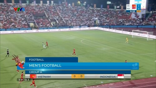 SEA Games 31 Men's Football Gr A MD1 Vietnam v Indonesia 1st Half.ts 20220508 004509.784