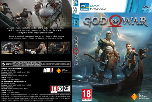 God Of War 4 (2022) PC COVER 1