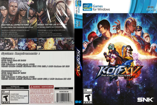 The King Of Fighters XV PC COVER 1