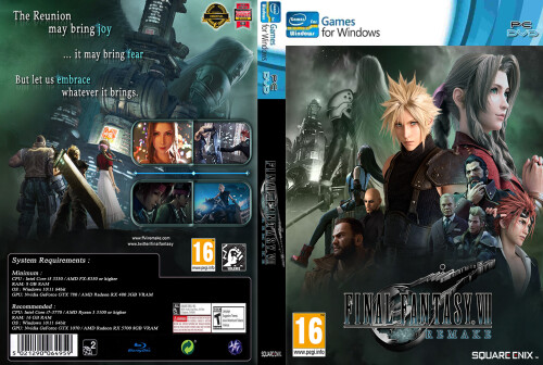 Final Fantasy VII Remake (2021) PC COVER 1