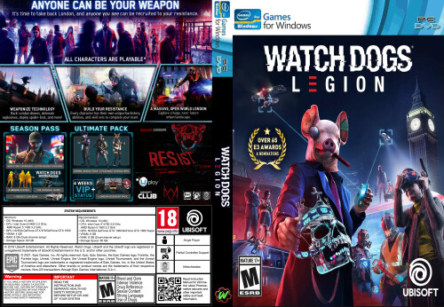 Watch Dogs Legion (2020) PC COVER 1