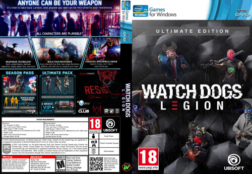 Watch Dogs Legion (2020) PC COVER 2