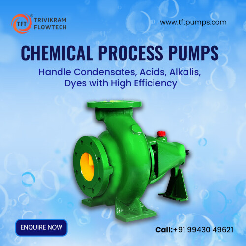 We supply all kinds of industrial pumps like centrifugal pump and water pumps. High quality TFT pumps deliver efficient, reliable, and sustainable solutions.

Enquire Now at +91-9943049621

Visit Our Website: https://tftpumps.com