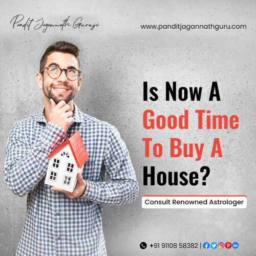 Is now a good time to buy a house?

Consult with Pandit Jagannath Guruji astrologer to predict the right time to buy a property in order to live a happy, healthy and prosperous life. 100% accurate predictions.

Enquire now at +91 9110858382

https://www.panditjagannathguru.com