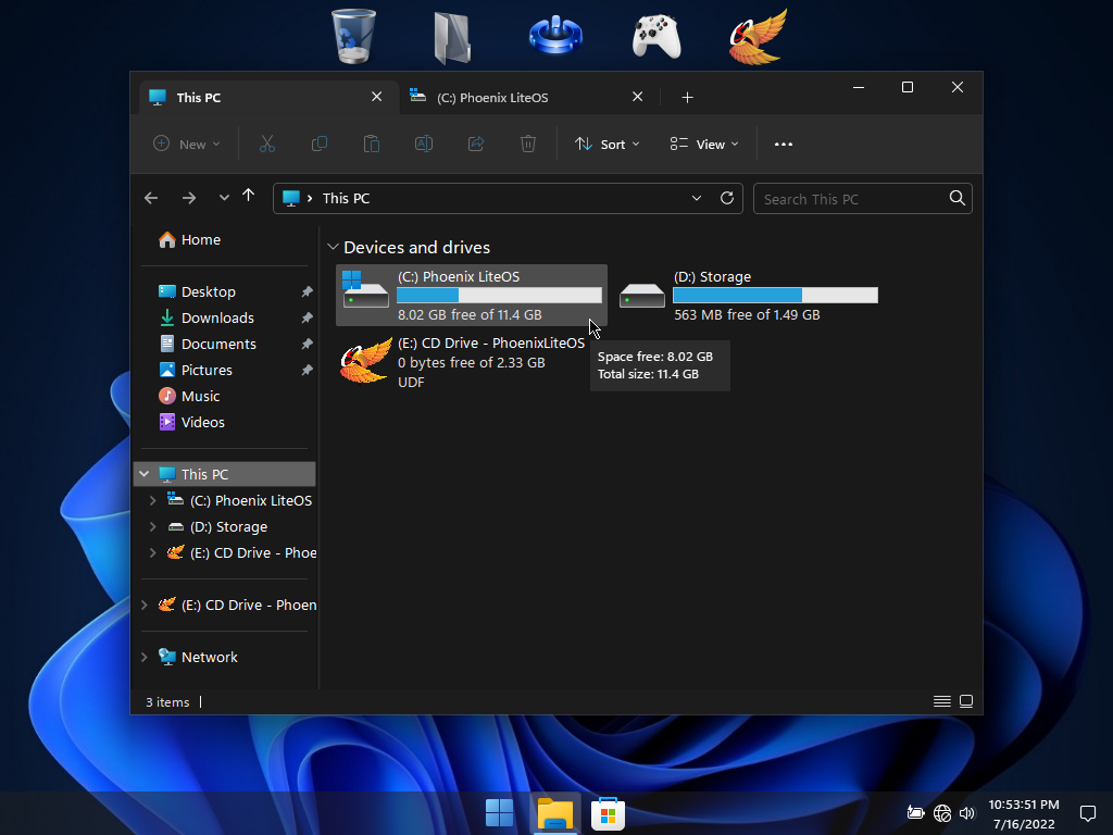 Windows 11 Lite OS - Enterprise X-Lite by Mirkec 