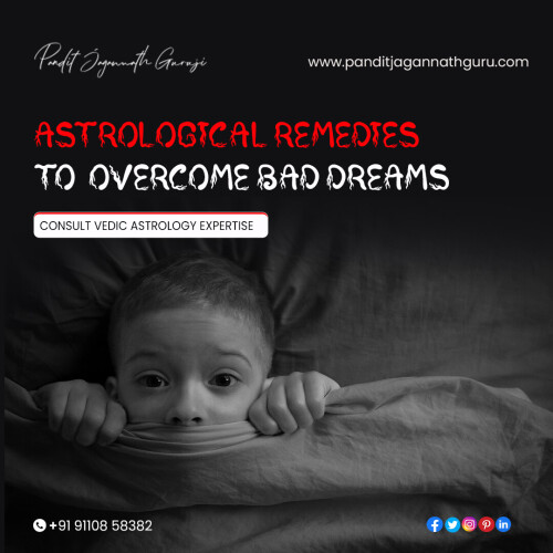 Get guidance on the most effective remedies for bad dreams in astrology. Call Pandit Jagannath Guruji who gives you 100% genuine solutions and results. You can trust fully.

Call us today at +91 9110858382

https://www.panditjagannathguru.com