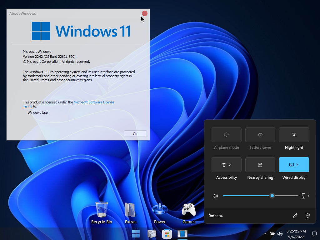 Windows 11 Pro Lite 21H2 Build 22000.613 (No TPM Required) x64 Preactivated