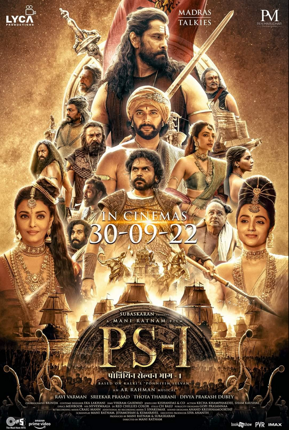 Ponniyin Selvan (2022) Hindi (ORG Dubbed) 1080p PreDVD x264 AAC-DUS Exclusive