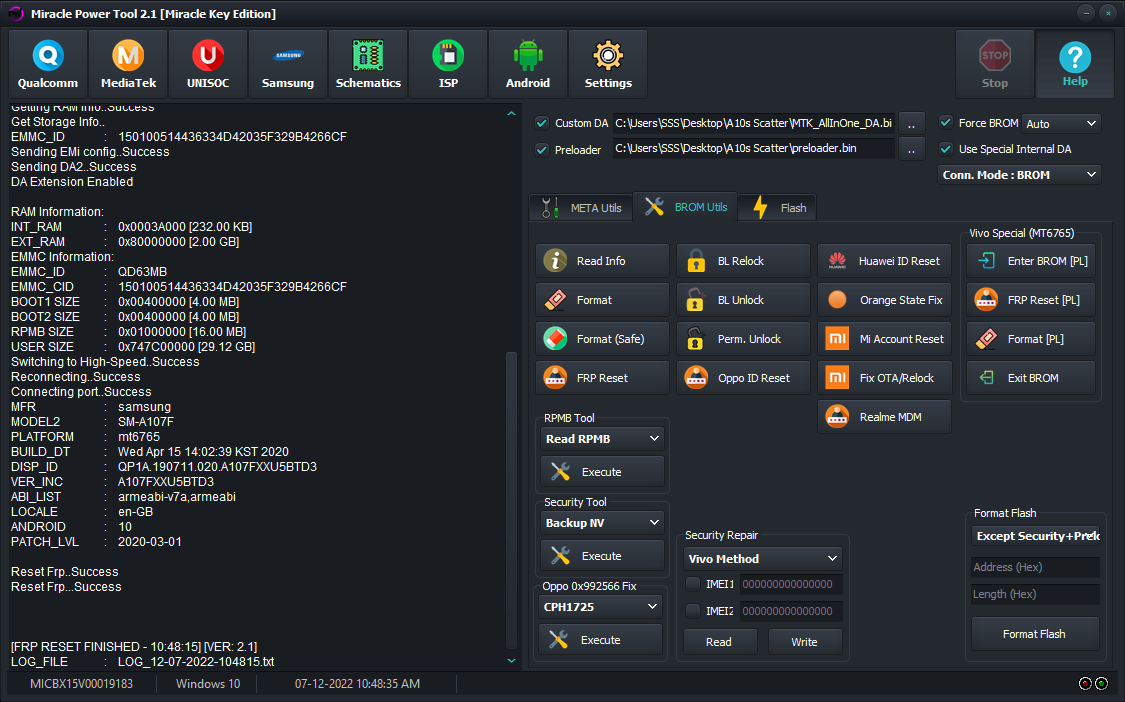 a107f u8 android 11 frp bypass