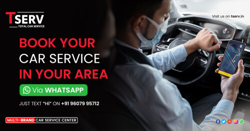 Are you looking for the best car service in your area? Tserv provides the best car service and repairs in Bangalore and other cities. Book your car inspection through Tserv WhatsApp.

For more details: https://www.tserv.in/