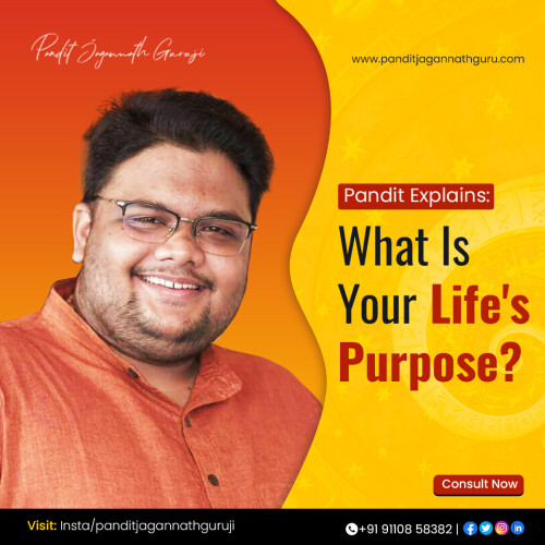 What is your life's purpose❓ and how do you find your life purpose (or purposes)?

Pandit Jagannath Guruji explains everything you need to know about finding your life’s purpose and achieving them successfully.

👉 Watch the video here: https://www.instagram.com/p/CmwTiVOhTCD/

📲 Call to Discuss: +91 9110858382

🌐 Visit: https://www.panditjagannathguru.com