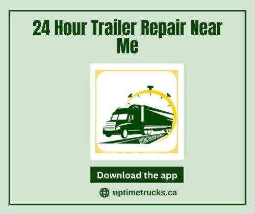 With our UpTime Trucks Mobile app, you can 24- hours avail yourself of trailer repair services near you in Ontario, Canada. Install our cutting-edge app now! Visit: https://uptimetrucks.ca/