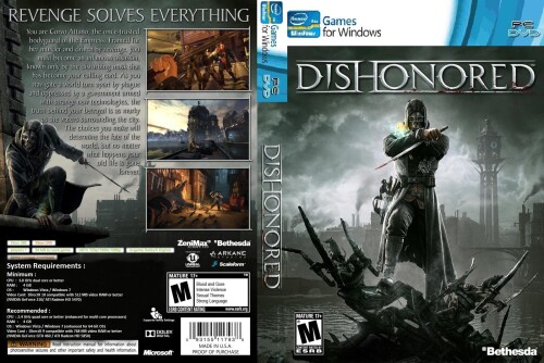 Dishonored (2012) PC COVER 2