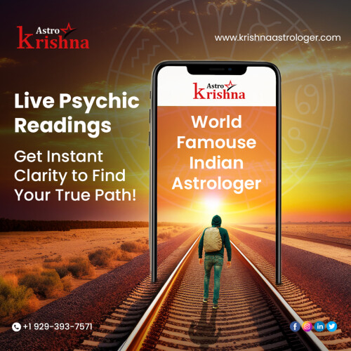 Live psychic readings provide instant answers to your questions. Book an appointment now and get your reading! Get instant clarity to find your true path!

+1 929-393-7571

https://www.krishnaastrologer.com/