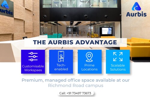 Leverage our advantages to elevate your ease of working. Get in touch with us today to schedule a visit!

Website: https://aurbis.com/

Contact No: +91 8046720000

#ManagedWorkplace #ManagedWorkplaceBangalore #ManagedOffice #ManagedOfficeBangalore #ManagedOfficeSpaceBangalore #BangaloreManagedOffice #BangaloreOfficeSpaces #OfficeForLeaseBangalore #BangaloreCBD #BangaloreCentralBusinessDistrict