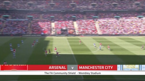 FA Community Shield 2023 Arsenal v Man City FEED 5