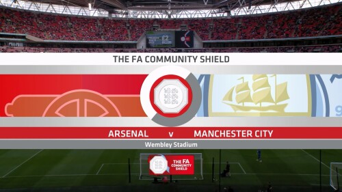 FA Community Shield 2023 Arsenal v Man City FEED 1