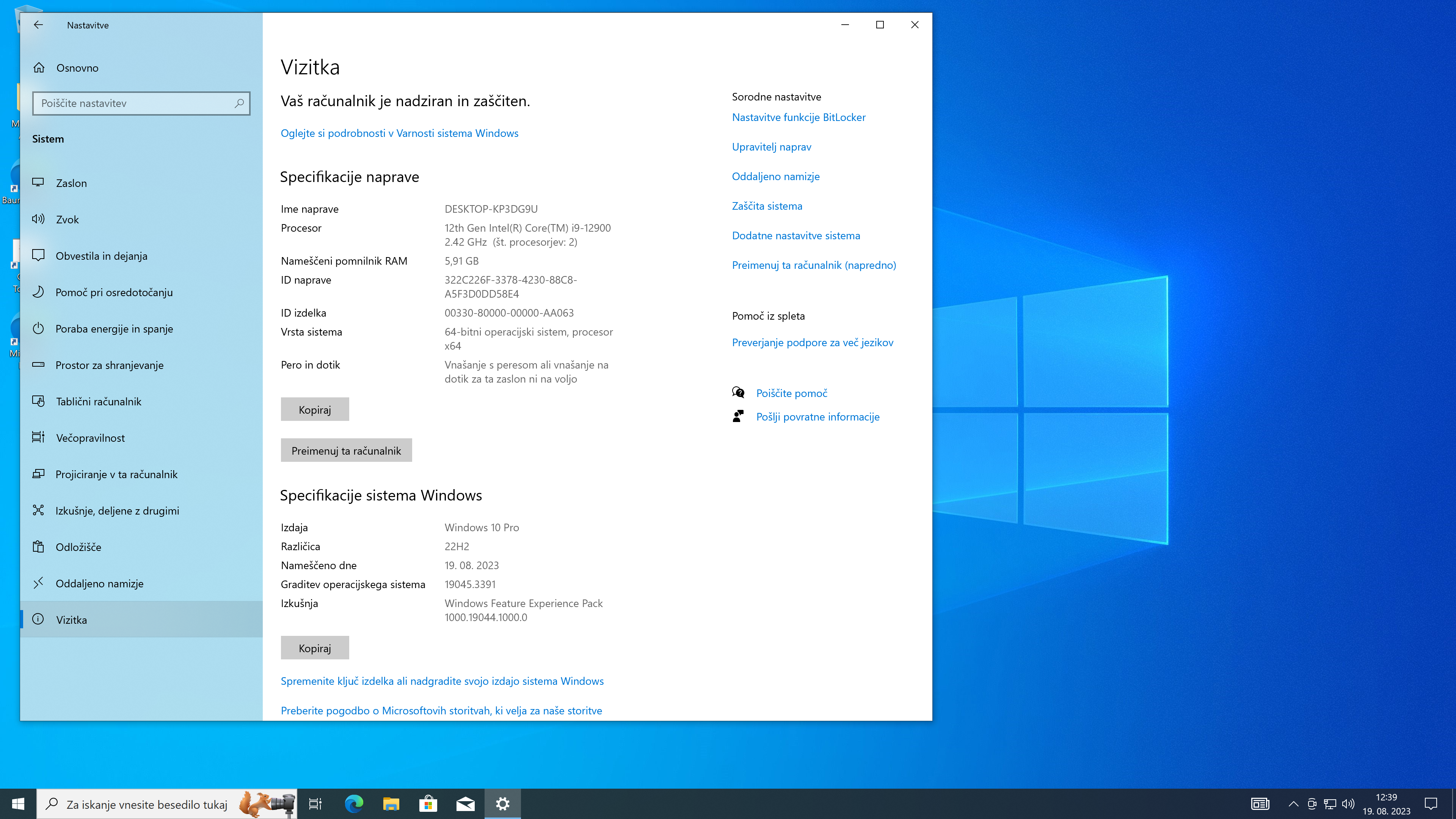 Windows 10 version 22h2 19045.3803