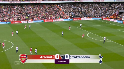 EPL 23 24 MD6 Arsenal v Tottenham 1st Half K+
