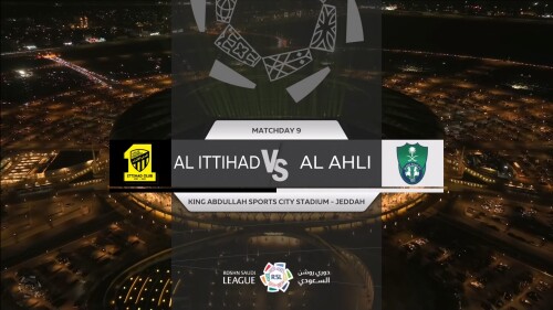 Saudi Pro League 2023 24 MD9 Al Ittihad v Al Ahli FEED
