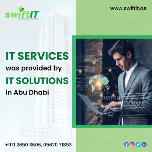 Swift IT continues to provide top-notch IT solutions to all its clients, helping them improve efficiency in critical areas of their operations.

Please feel free to contact us:

📱 +971-26503606 , 0562071853

🌐 https://swiftit.ae/