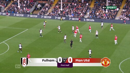 EPL 23 24 MD11 Fulham v Man Utd 1st Half K+