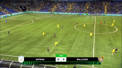 UEFA Conference League 2023 24 Gr C MD4 Astana v Ballkani FEED 5