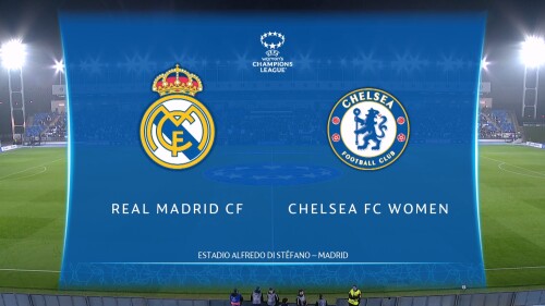 UEFA Women's CL 2023 24 Gr D MD1 Real Madrid v Chelsea W FEED