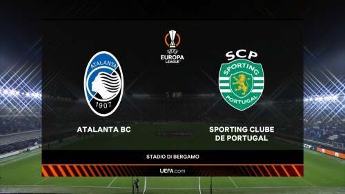 UEFA Europa League 2023 24 Gr D MD5 Atalanta v Sporting Lisbon FEED