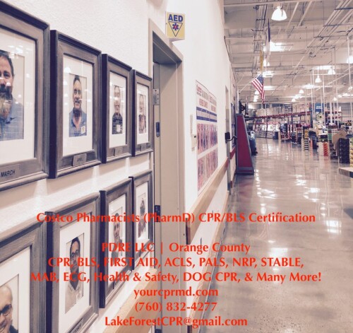 Costco Pharmacists PharmD CPRBLS Certification 1024x964