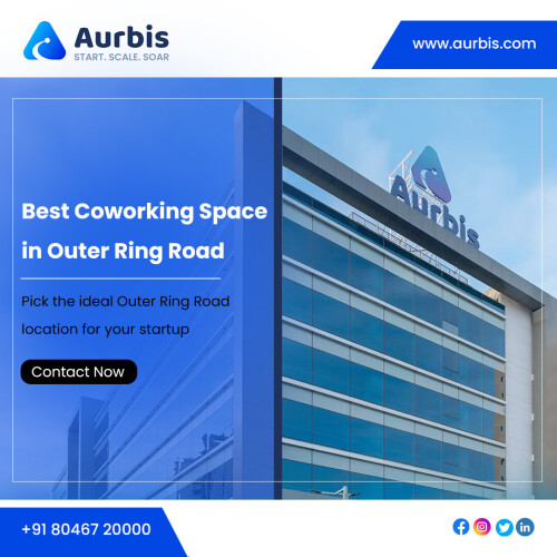 Identify your startup's new Coworking space on Outer Ring Road, a prime location with flexible workspaces, networking opportunities, and top-notch amenities. Schedule a tour today!

Please feel free to contact us:

📱 +91 8046720000

🌐 https://aurbis.com/