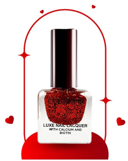 Whether you are looking for full coverage or want to pair it with other shades, these shiny nails will draw instant attention. The possibilities for designing eye-catching manicure designs are endless, ranging from sequin-infused paints to sparkly top finishes. You can check out Colorbar’s Luxe nail lacquer to get perfect glittery nails. https://colorbarcosmetics.com/products/luxe-nail-lacquer-3?_pos=4&_sid=a06a0198b&_ss=r