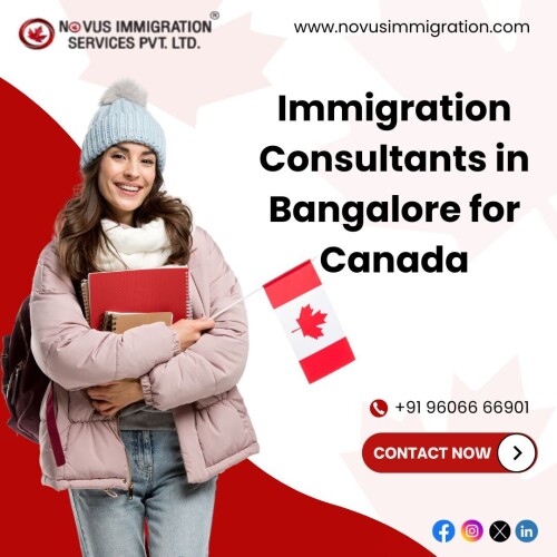 Novus Immigration is your trusted partner! With our expert guidance and personalized assistance, achieving your Canadian dream is easier than ever. Our team of experienced immigration consultants in Bangalore is dedicated to providing comprehensive services tailored to your specific needs.

Call to discuss at +91 9606666901, +91 9606666902

Visit our website: https://www.novusimmigration.com/