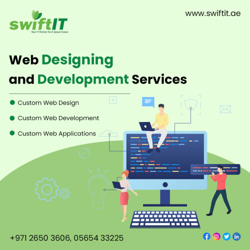 #SwiftIT is the most seasoned and reliable web design firm, having worked on projects for over 13+ years. From small startups to huge corporations, our highly skilled team creates both static and dynamic websites.

Check out our website now to discover the impact that simple can have!

📱 +971-26503606, 0565433225

🌐 https://swiftit.ae/