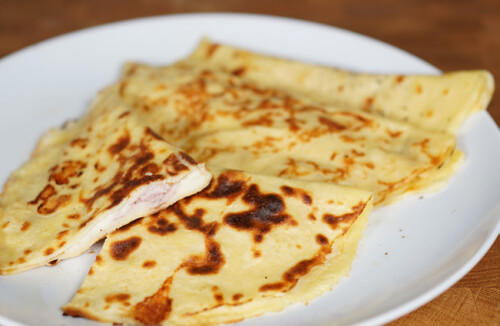 Savory Filled Crepe