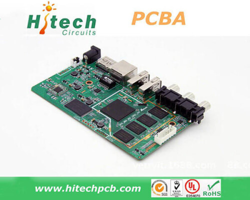 What is PCB Assembly?

Pcb Assembly Services | Pcb Manufacturing Services (hitechpcba.com)

It’s the step in the manufacturing process in which you populate a blank board with the electronic components needed to make it into a functional printed circuit board. It’s these components that make a board into the circuit that enables an electronic product to function. PCB assembly typically takes place via one of two processes:

1. Surface-mount technology

SMT: SMT stands for “Surface Mount Technology“.  The SMT components are very small sizes and comes in various packages like 0201, 0402, 0603, 1608 packages for resistors and capacitors. Similarly for Integrated circuits ICs we have SOIC, TSSOP, QFP and BGA.

The SMT components assembly is very difficult for human hands and can be time taking process so it is mostly done by automated pick and place machine.

2. Through-hole manufacturing

THT: THT stands for “Through hole Technology”. The components with leads and wires, like resistors, capacitors, inductors, PDIP ICs, transformers, transistors, IGBTs, MOSFETS are example.

The component has to be inserted on one side of PCB and pulled by leg on other side and cut the leg and solder it. The THT components assembly is usually done by hand soldering and is relatively easy.

Printed Circuit Board AssemblyTechniques

There are only two common PCBA techniques available for use by a PCB designer. The methods are:

**1. Automated PCB Assembly Techniques
**

Generally, this technique employs the use of state of the art machines, which are fully automatic. For example, the surface mount components are worth positioning with the aid of an automated pick and place machine.

Again, reflow soldering is commonly for surface mount components usually done in a reflow oven. An automated solder stencil is also used to apply the solder paste on the PCB.

Finally, high tech inspection machines are used to confirm and check the quality of the PCBA. Some of which include: Automated optical inspection machine (AOI), X-ray inspection machines, etc.

Above all, due to the precise monitoring, control of soldering, no human input and versatile machines.

This technique ensures utmost efficiency, output consistencies, and limits defects.

2. Manual PCB Assembly Techniques

This method is favorite for use with through-hole parts, which needs manual placement on the board. Besides, with these through-hole parts, it’s advisable you use wave soldering. Note that in the through- hole assembly process, you need to place the components and electronics on the PCB.

After that, you use wave soldering to solder the leads. Typically, you will need an individual to insert a component into a marked PTH. Once done, transfer the PCB to the next station where the next person will be on standby tasked with fixing another part.

What are the Benefits of SMTPCB Assembly?

SMT assembly provides many benefits and some of them are as follows:

It can be used to incorporate small components.

In SMT, the components can be placed on both sides of the board.

It assures high component densities.

Fewer holes need to be drilled for surface mounting than through-hole.

It require low initial costs and time for setting up the mass production.

SMT is the simpler and faster-automated assembly when compared to through-hole.

Errors regarding the component placement can be easily rectified.

Surface mount  PCBs feature strong joints, which can easily withstand vibrations.

What are the techniques used in Surface Mount Technology?

There are several techniques for the reflow process. After applying the solder paste or a flux mixture on the board and after placing the components, the boards are conveyed to a reflow soldering oven. The techniques used for reflowing soldering include infrared lamps, hot gas convection, fluorocarbon liquids with a high boiling point, and so on.

What are the different testing methods used in SMT PCB Assembly?

Hitech Circuits as the PCB assembly manufacturer, we perform the following testing and inspection to ensure the quality of surface mount PCBs.

Automated Optical Inspection (AOI): This is performed before and after the soldering to identify the component placement, presence, and solder quality.

X-ray Testing: In this type of testing, the operator relies on the X-ray images of the PCB to check the solder joints and lead-less components such as Quad Flat Packs and ball grid arrays, which are generally not visible to naked eyes.

In-Circuit Testing (ICT): This method is used to detect manufacturing defects by testing the electrical properties in the SMT Assembly.

What type of files or documents should I send for SMT PCB Assembly?

Gerber Files: The file contains all details of physical board layers including solder masks, copper layers, drill data, legends, and so on.

Bill of Materials (BOM): This contains information on the list of items needed for the PCB manufacturing and the instructions of manufacturing.

Pick and Place File: This file contains information on all components to be used in the PCB design and their rotation and X-Y coordinates.

The whole process ofPCB Assembly

1. Bare board loader machine

The first step in the PCB assembly is to arrange the bare boards on the rack, and the machine will automatically send the boards one by one into the SMT assembly line.

2. Printing solder paste

When PCB on the SMT production line, firstly, we have to print solder paste on it, and the solder paste will be printed on the pads of the PCB. These solder pastes will be melt and solder the electronic parts to the circuit board when it passes through the high-temperature reflow oven.

In addition, when testing new products, some people will use film board/adhesive cardboard instead of solder paste, which can increase the efficiency for adjusting the SMT machines.

3. Solder paste inspection machine(SPI)

Since the quality of solder paste printing is related to the quality of welding of subsequent parts, some SMT factories will use optical machine to check the quality of solder paste after printed the solder paste in order to ensure stable quality. If there any poorly printed solder paste board, we will wash off the solder paste on it and reprint, or remove the excess solder paste if there is redundant solder paste on it.

4. High speed SMT machine

Usually, we will put some small electronic parts (such as small resistors, capacitors, and inductors) to be printed on the circuit board first, and these parts will be slightly stuck by the solder paste just printed on the circuit board, so even if the speed of printing is very fast and the parts on the board will not fall away. But large parts are not suitable for use in such high speed SMT machines, which will slow down the speed of small parts assembly. And the parts will be shifted from the original position due to the rapid movement of the board.

5. Universal SMT machine

Universal SMT machine is also known as "slow machine", it will be assembled some large electronic components, such as BGA IC, connectors, etc., these parts need more accurate positions, so the alignment is very important. Use a camera to take a picture to confirm the position of the parts, so the speed is much slower than High speed SMT machine we taked before. Due to the size of the components here, not all of them are packed in tape and reel, and some may be packed in trays or tubes. But if you want the SMT machine to recognize the trays or tube-shaped packaging materials, you must configure an additional machine.

Generally, traditional SMT machines are using the principle of suction to move electronic parts, and in order to place the parts successfully, and there must be the flat surface on these electronic components for the suction nozzle of the SMT machine to absorb. However, for some electronic parts don’t have a flat surface for these machines, and it is necessary to order special nozzles for these special-shaped parts, or add a flat tape on the parts, or wear a flat cap for thees electronic parts.

6. Manual parts or visual inspection

After assembled all parts by the high speed SMT machine or Universal SMT machine and before going through the high-temperature reflow oven, and we will set up a visual inspection station here and to pick out the deviation parts or missing components boards etc., because we have to use a soldering iron to repair if there are still defectives boards after passing the high-temperature oven, which will affect the quality of the product and will also increase the cost. in addition, for some larger electronic parts or traditional DIP parts or some special reasons cannot be processed by the SMT machine before, they will be manually placed on pcb here.

7. Reflow oven

The purpose of reflow oven is to melt the solder paste and form a non-metallic compound on the component feet and the circuit board, that means to solder electronic components on the circuit board. The temperature rise and fall curves often affect the soldering quality of the entire circuit board. According to the characteristics of the solder materials, usually the reflow oven will set the preheating zone, soaking zone, reflow zone, and cooling zone to achieve the best soldering effect.

For example, the melting point for SAC305 solder paste with lead-free is about 217°C, which means that the temperature of the reflow oven must be higher than the melting points to remelt the solder paste. What's more, the maximum temperature in the reflow furnace should not exceed 250°C, otherwise many parts will be deformed or melted because they cannot withstand such a high temperature.

Basically, after the pcb passed through the reflow oven, the assembly for the entire circuit board is almost complete. If there are hand-soldered parts, we need to transfer to DIP process, and then we have to check the quality after reflow oven by QC department.

8. Automatic optical inspection(AOI)

The main purpose of setting up AOI is because some high density boards can’t be process the following ICT test, so we used AOI inspection to replace it. But even using AOI inspections, there still have the blind spots for such checking, for example, the solder pads under the components cannot be checked by AOI. At present, it can only check whether the parts have side standing issue, missing parts, displacement, polarity direction, solder bridges, lack of soldering etc., but cannot checking the BGA solderability, resistance value, capacitance value, inductance value and other components quality, so far AOI inspection can’t completely replace ICT test.

Therefore, there is still some risk if only AOI inspection is used to replace ICT testing, but ICT test is also not 100% make sure the good quality, we suggest these two ways can be combined with together to make sure the good quality.

9. PCB unloader machine

After the board is fully assembled, it will be retracted to the unloder machine, which has been designed to allow the SMT machine to automatically pick and place the board without damaging the quality for PCB.

10. Visual inspection for finished products

Normally there will be a visual inspection area in our SMT production line whether there is an AOI station or not, and it will help to check if there are any defectives after completed assembled the pcbs. If there is an AOI station, it can reduce the visual inspection worker on our SMT line, and to reduce the potential cost, and because it is still necessary to check some places that cannot be judged by AOI, many SMT factories will provide the mainly visual inspection templates at this station, which is convenient for visual inspection worker to inspect some key parts and polarity for components.

11. DIP process

DIP process is a very important process in the whole PCBA processing, and the processing quality will directly affect the functional for PCBA boards, so it is necessary to pay more attention to the DIP process. There are many preliminary preparations for DIP process. The basic process is to re-process the electronic components first, like to cut the extra pins for some DIP components, our staff received the components according to the BOM list, and will check whether the material part numbers and specifications are correct or not, and performs pre-production pre-processing according to the PCBA samples. The steps are: Use various related equipment (automatic capacitor pins cutting machine, jumper bending machine, diode and triode automatic forming machine, automatic belt forming machine and other machines) for processing.

12. ICT test

Printed Circuit board open/short circuit test (ICT, In-Circuit Test), The purpose of ICT test is mainly to test whether the components and circuits on the printed circuit board are open or short issues. It can also measure the basic characteristics of most components, such as resistance, capacitance, and inductance values to judge whether the functions of these parts are damaged, wrong parts or missing parts etc. after passing through the high-temperature reflow oven.

ICT test machines are divided into advanced and basic machines. The basic ICT test machines are generally called MDA (Manufacturing Defect Analyzer). It’s just to measure the basic characteristics of electronic components and judge open and short circuits issue we talked above.

In addition to all the functions of the basic ICT test machines, for advanced ICT test machine can also test the whole PCBA by using power, start to testing the PCBA boards by setting the program in the test machine. The advantage is that it can simulate the function of the printed circuit board under the actual power-on condition, this test can partly replace the following functional test machine (Function Test). But the cost for the test fixture of this advanced ICT test can probably buy a car, it’s too expensive and we suggest it can be used in mass production products.

13. PCBA function test

Functional testing is to make up for the ICT test, because ICT only tests the open and short circuits on the the PCBA board, and other functions such as BGA and other fuctions are not tested, so it is necessary to use a functional testing machine to test all functions on the whole PCBA board.

14. Cutting board (assembly board de-panel)

Normally, printed circuit boards will be produced in panel, and it will be assembled to increase the efficiency of SMT production. It means several single boards in one panel, such as two-in-one, four-in-one etc. After finished all the pcb assembly process, it needs to be cut into single boards, and for some printed circuit boards with only single boards also need to cut off some redundant board edges.

There are several ways to cut the printed circuit board. You can design the V-cut using the blade cutting machine (Scoring) or directly manually break off the board (not recommended). For more high density circuit boards, it will be used the professional splitting machine or the router to split the board without any damage the electronic components and printed circuit boards, but the cost and working hours will be a little longer.

Why Choose Hitech Circuits PCB Assembly Manufacturer for Your PCB Assembly Projects?

There are several PCB manufacturers specializing in PCB assemblyservices. However, Hitech Circuits PCB Assembly stands out owing to the following:

Assistance in Material Procurement:

Technically, in PCB assembly services, the quality of parts is the responsibility of the OEM; however, we ease your job by assisting you to make the right selection. We can help you procure all your parts of the same type own a single part number, thanks to our supply chain and vendor network as well as experience. This saves time and cost that goes in ordering single parts as you plan.

Testing procedures:

We are very focused on quality and thus implement stringent testing procedures at each stage of the assembly and after completion.

Fast Turnaround Times:

Our well-equipped facility and the right tools enable us to complete your requirements well before time, and without compromising on the quality or functioning of the PCBs. For simple designs we revert in 24 to 48 hours.

Cost Effectiveness:

While PCB assembly is a cost-effective alternative, we go a step further and assure that the parts you list are of a good quality and suitable for your requirement. Also, you can control the part flow and replenish them as needed. This eliminates the need to buy extra stock and store it.

Quick Quote:

We offer a quick quote based on your BOM. All you need is a detailed BOM, Gerber files, your application requirement sheet, and quantity.

We’re not one to stand still, which is why we use the latest equipment and the finest minds to create your PCB projects. We’re constantly keeping our finger on the pulse of the latest trends. And as a result, we know how to deliver the highest standards of PCB assembly to meet all your requirements.

Our dedicated, friendly customer service team also means that we support you every step of the way. Offering our expert guidance to ensure a complete PCB project that you’re happy with.